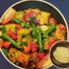 Lemongrass Tofu, Potato & Rice
