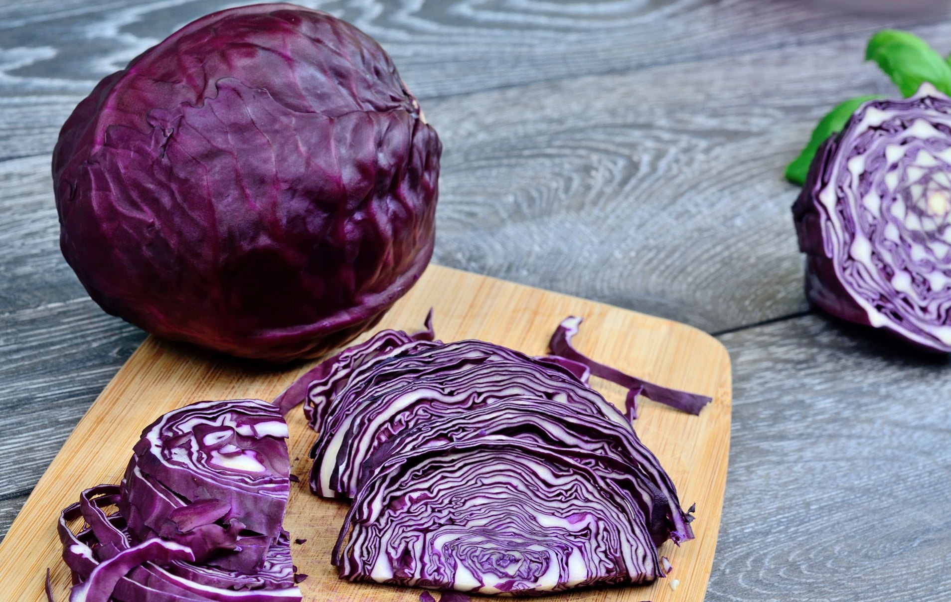 Bắp cải tím - Red cabbage 300g - Santorino