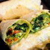 Spinach Pesto Cheese Tacos – Vegetarian