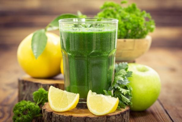 Healthy juice Táo xanh spinach juice recipe