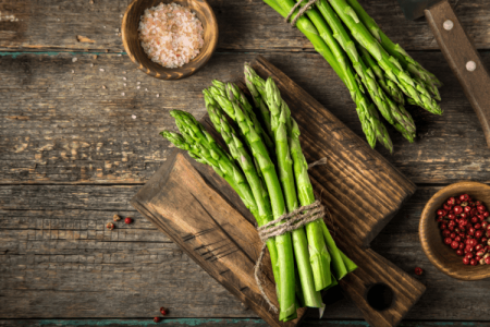 Măng tây xanh cải thiện tiêu hóa - Santorino Coffee & Veggies 
