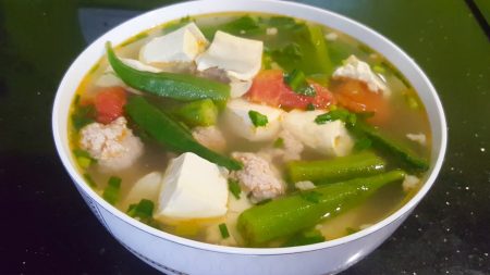 Cà chua đậu bắp santorino coffee & veggies