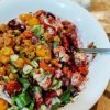 Root and raw mix salad - salad củ và quả