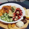 salad not a salad - Root and raw by Santorino chickpea