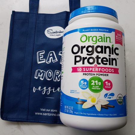 Bột đạm (protein) và rau củ hữu cơ Orgain Organic Protein & Probiotics - Vị Chocolate - Hũ 1242gr