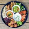 3-dip salad meal plan menu