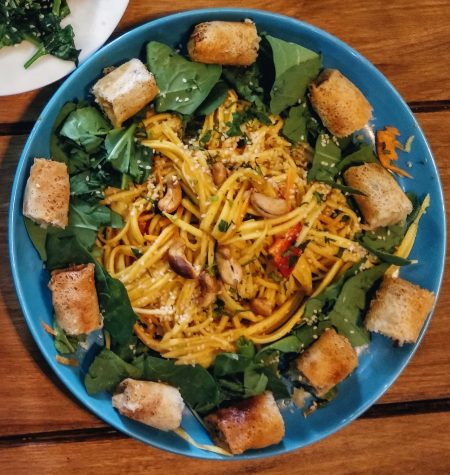 Gỏi xoài chay The best weekly vegan meal-plan in Saigon