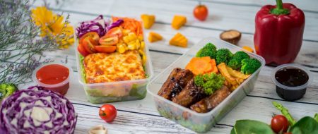 vegan meal plan in HCM - santorino