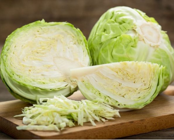 Bap cai trang Dalat half - Dalat Cabbage
