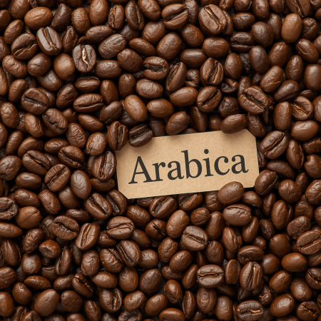 Arabica coffee beans at Smiley Beans