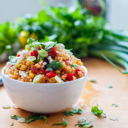 công thức chế biến hạt quinoa-santorino