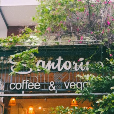 Santorino – quán chay healthy yên bình giữa lòng Sài Gòn