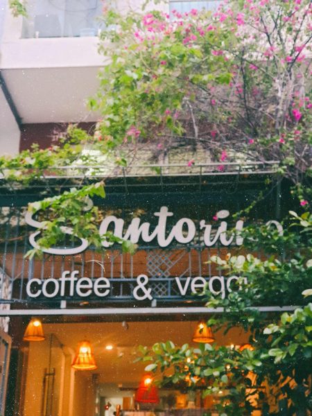 Santorino – quán chay healthy yên bình giữa lòng Sài Gòn