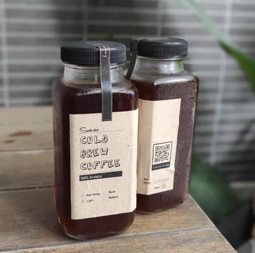 Cold brew coffee, medium, 225ml